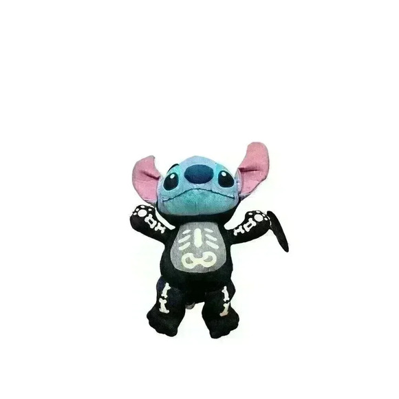 Disney Stitch Halloween as Skeleton Large Plush - Picture 1 of 4